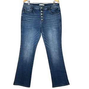 Kancan For Maurices Women’s  Button-fly Jeans Size 14 bootcut